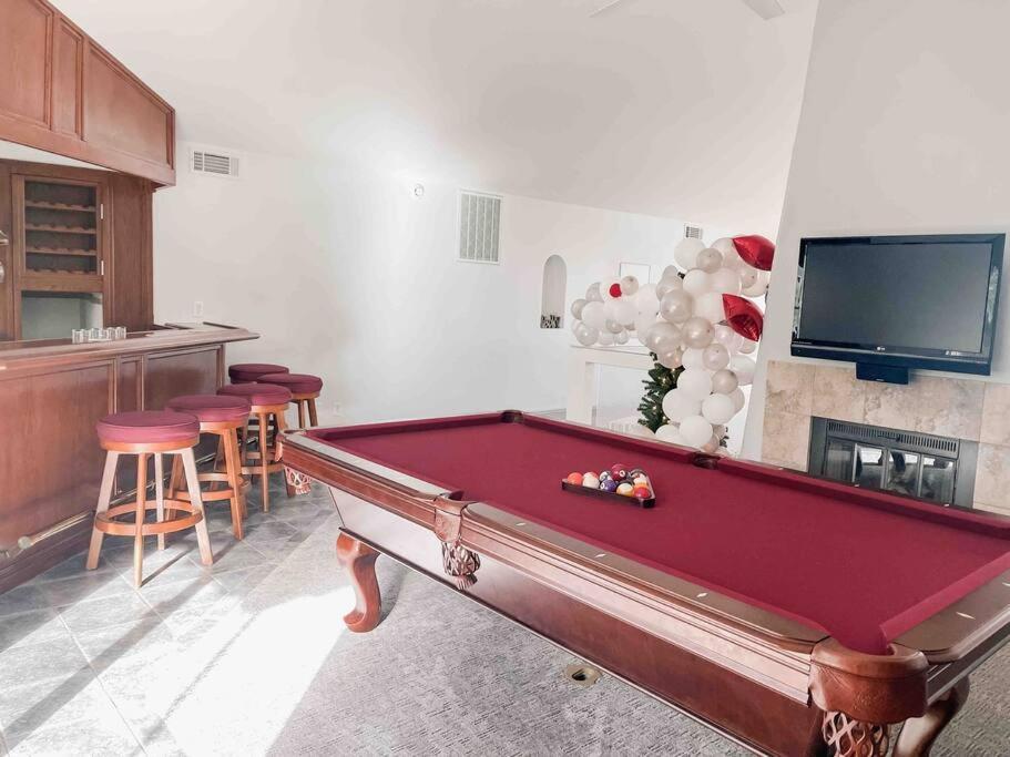 *Entertainment Villa* 5Min To Strip Optional Heated Pool Jacuzzi! Las Vegas Luaran gambar